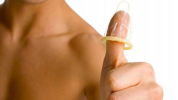 condom on the finger and enlargement of the penis in teenagers